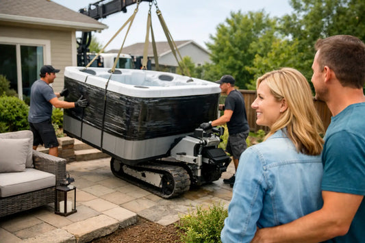 Portable Spa Delivery Access Made Easy