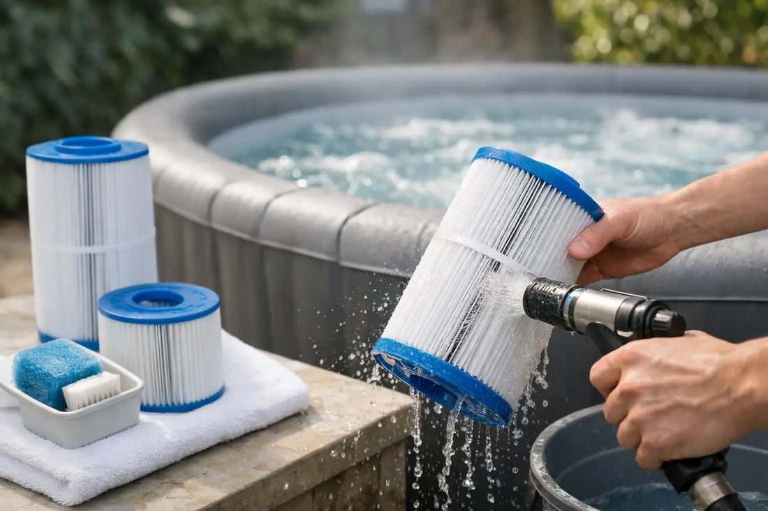 How to Clean Portable Spa Filters Properly