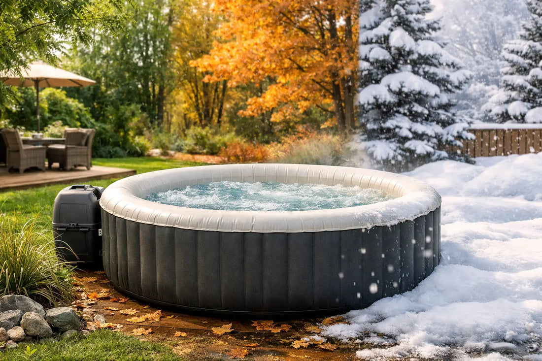 Can Inflatable Spas Stay Outside Year-Round?