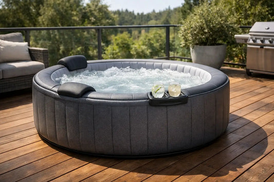 Can Portable Spas Go on Decking?