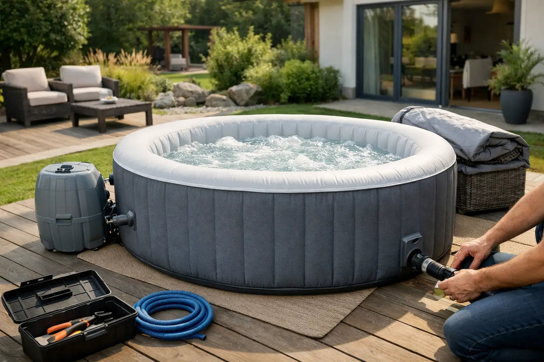 How to Install Portable Hot Tub at Home