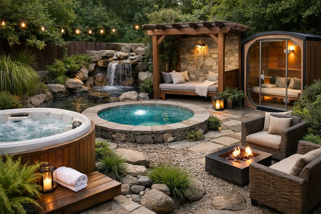 10 Small Backyard Spa Ideas That Actually Fit