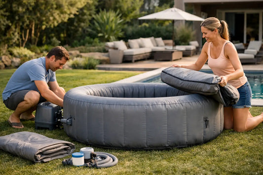 How Long Does Portable Spa Setup Take?