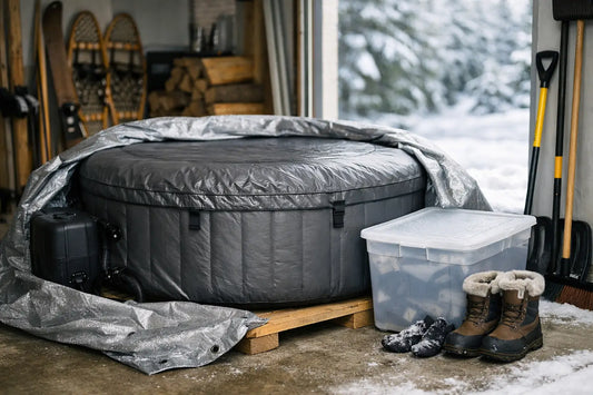 How to Store Your Inflatable Spa Safely in Winter