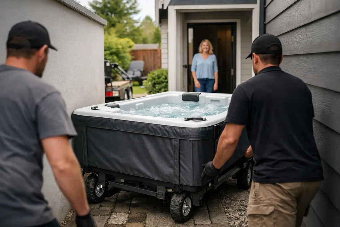 Portable Spa for Narrow Access Homes