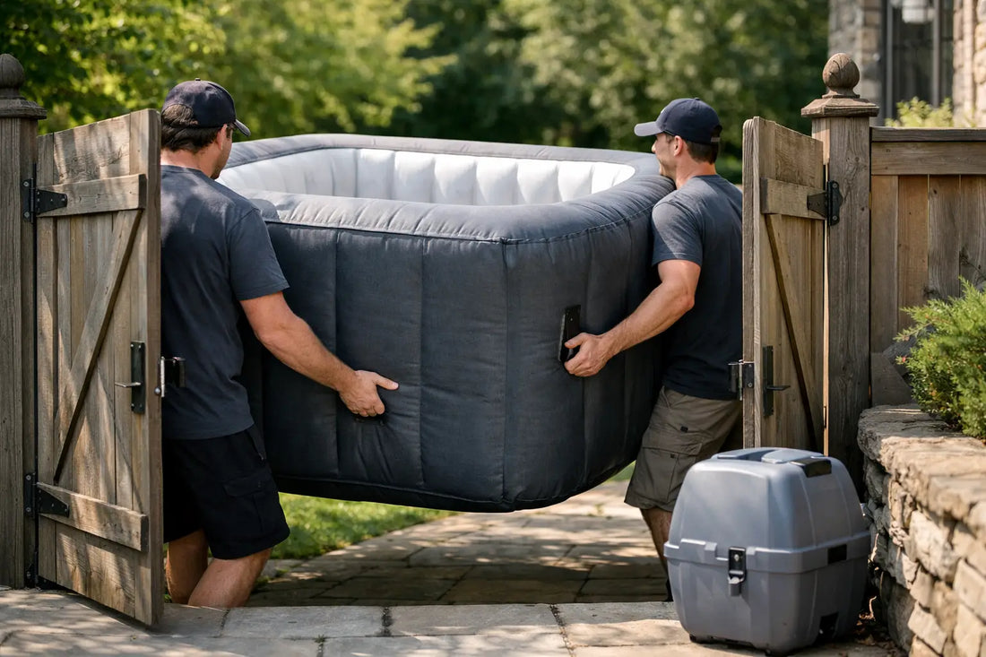 Will a Portable Spa Fit Through Gates? Find Out