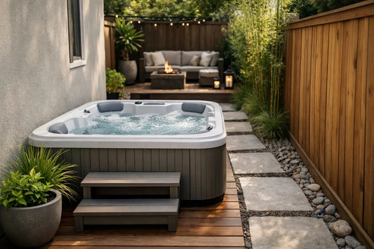 Choosing a Spa for a Narrow Outdoor Area